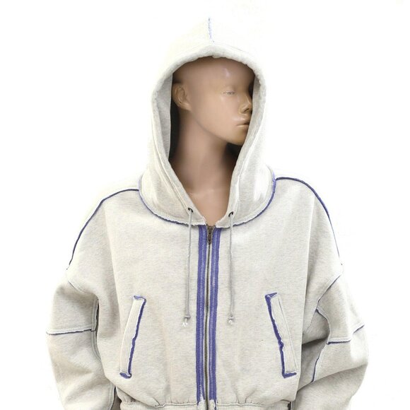 Free People We The Free Mercer Hoodie Jacket Top Oversized Slouchy S NWT 277288 - Picture 6 of 9